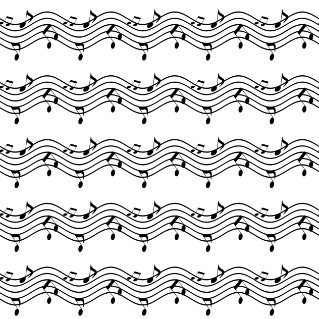 Music note pattern 3