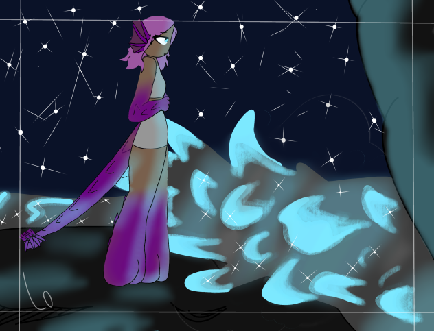 late night swims... - ibisPaint