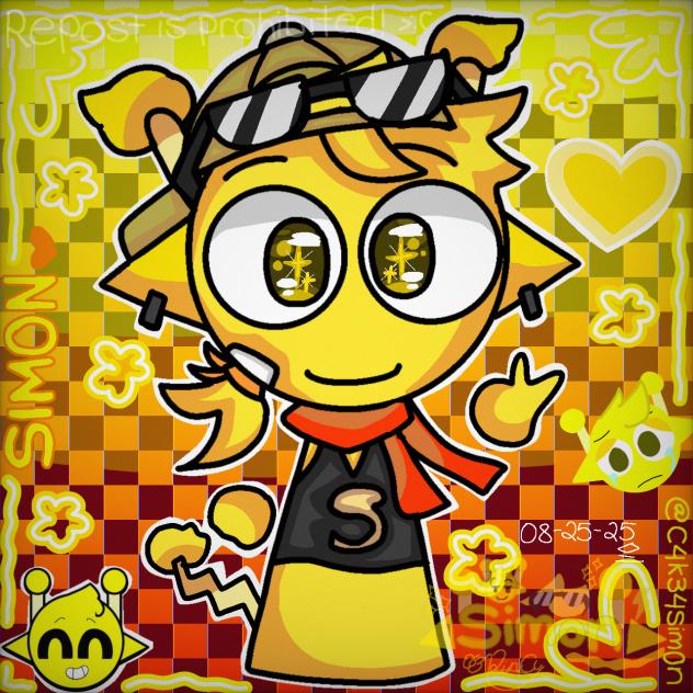 New design for Simon 💛✨