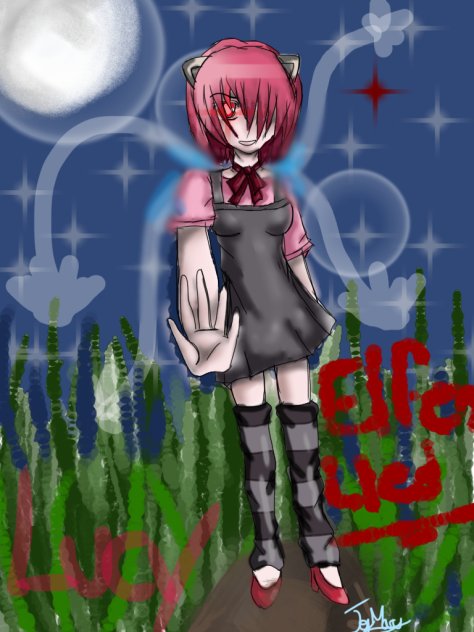 Speed Art- Lucy (Elfen Lied)