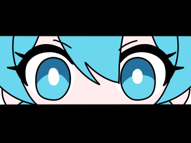 Hatsune Miku Blinking