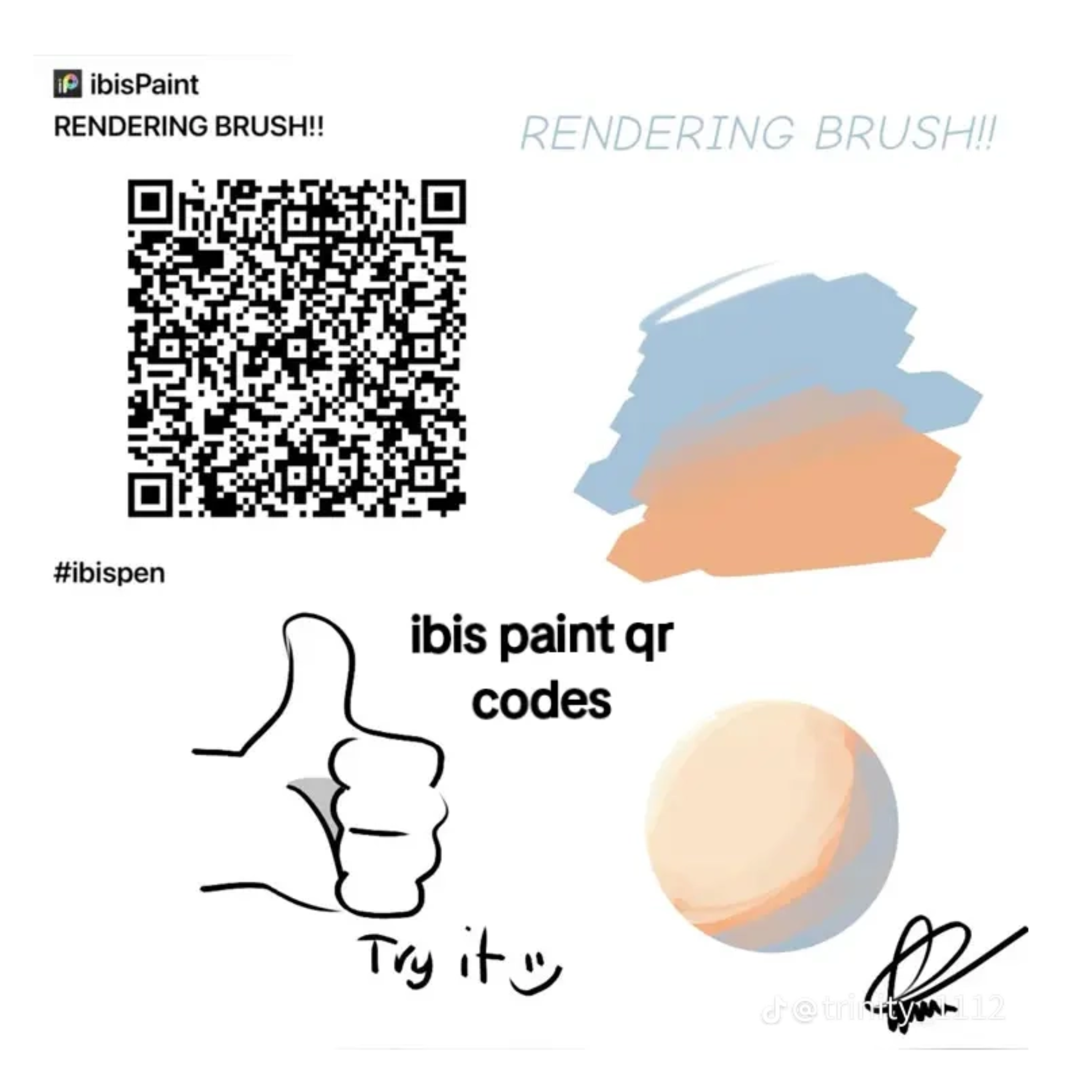 Rendering brush!! - ibisPaint
