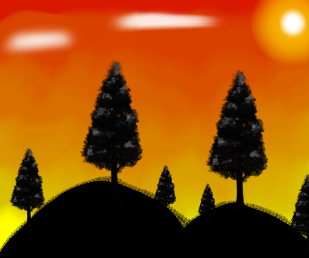 evening of day 😇 - ibisPaint
