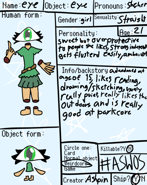 another character sheet - ibisPaint