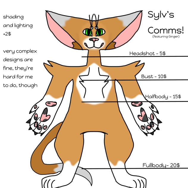 oh wow a commission sheet - ibisPaint