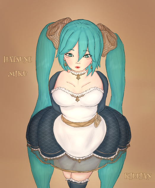 Miku looking pretty 🤭