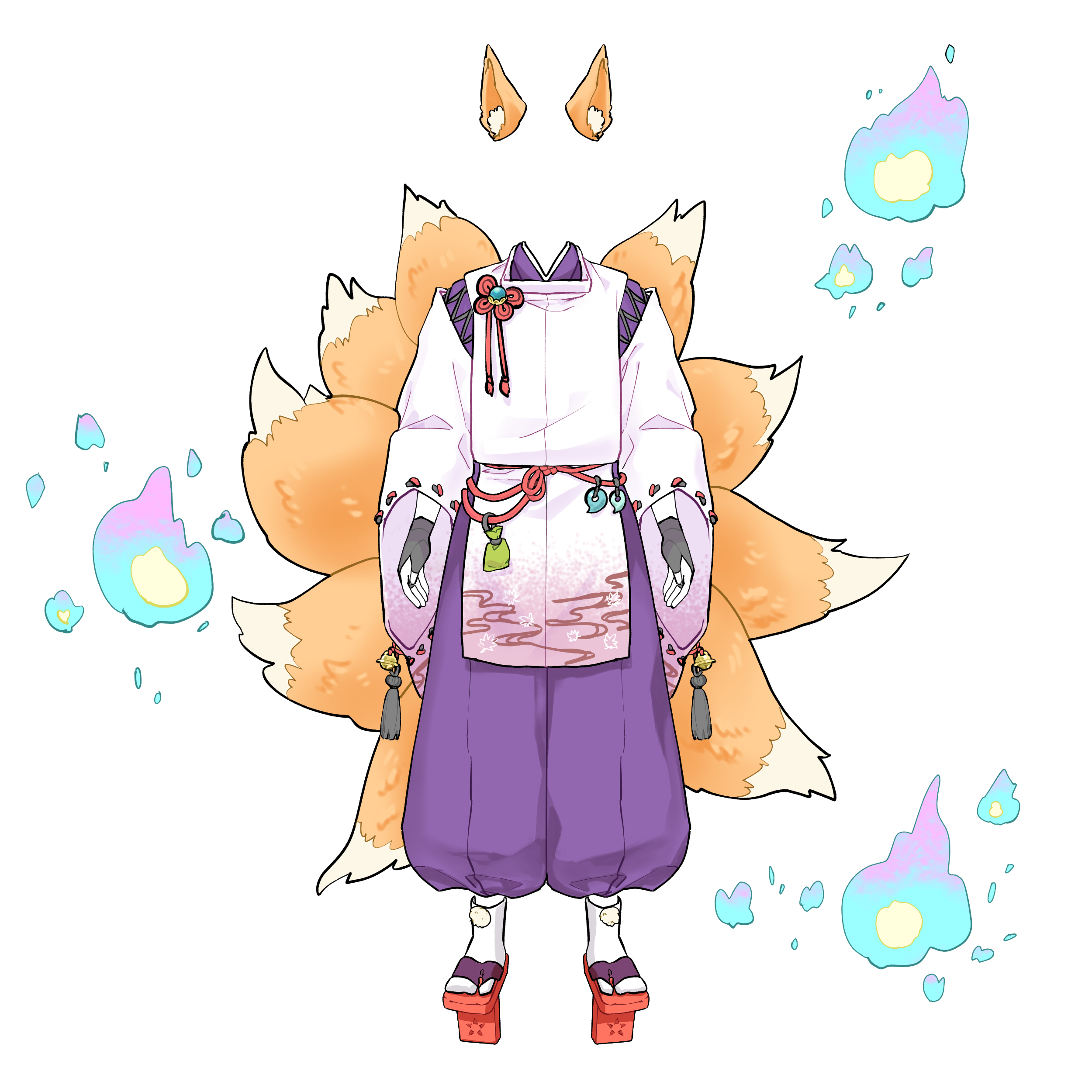 九尾の狐 ibisPaint