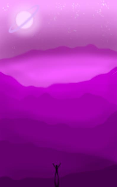Planet Purple - ibisPaint