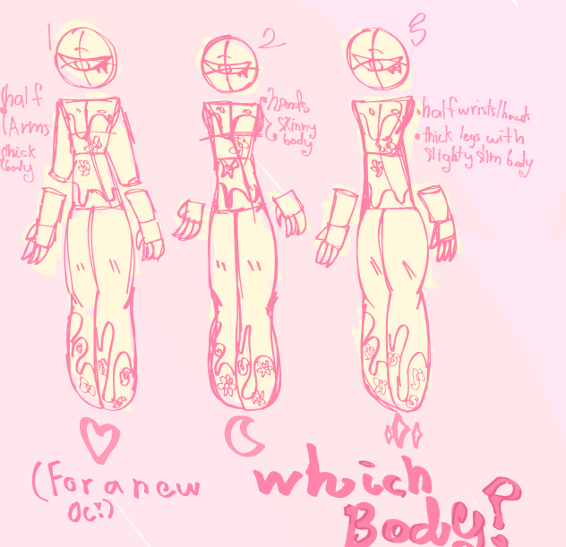 Vote a body for my new Oc!