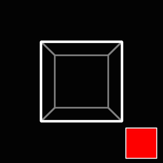 Cube (Vertical spin) - ibisPaint