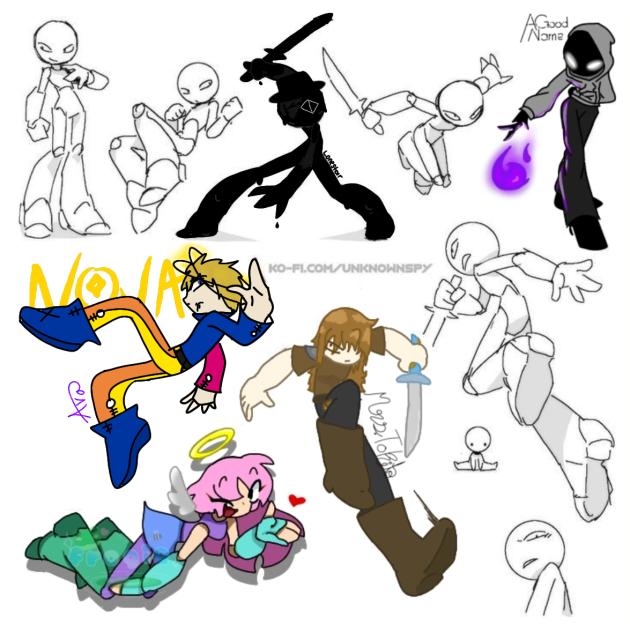 Action Pose Collab