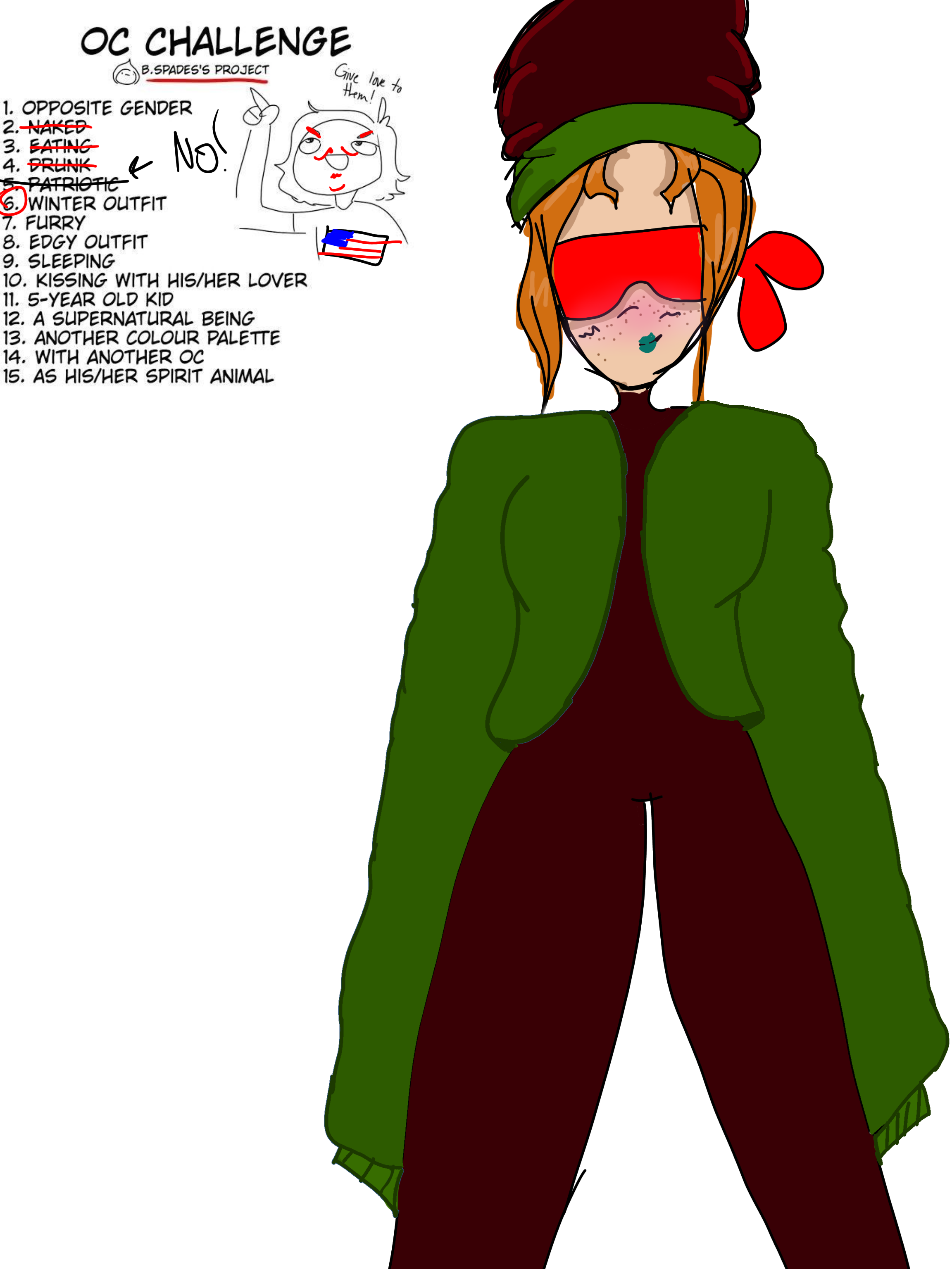 OC challenge 4 - ibisPaint