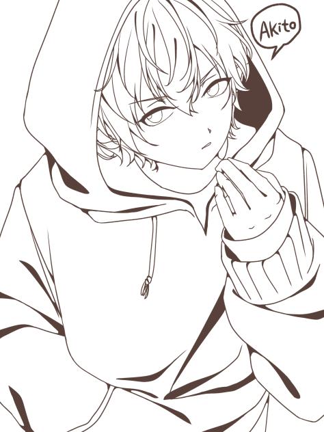 彰人　クリエイターズフェスタ塗り絵