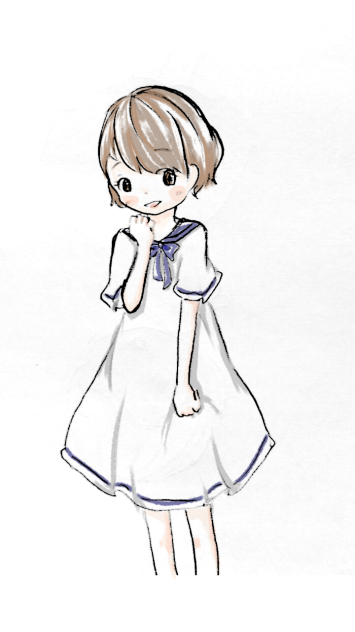 夜中だと絵が上手く描ける気がする
