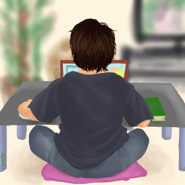 シゲの背中
