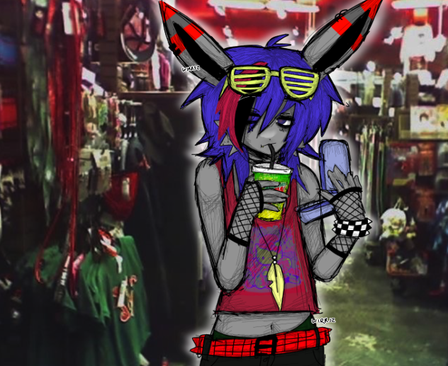 trip to hot topic.2007