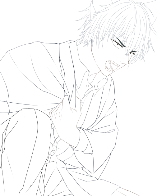 慷慨　塗り絵ver.