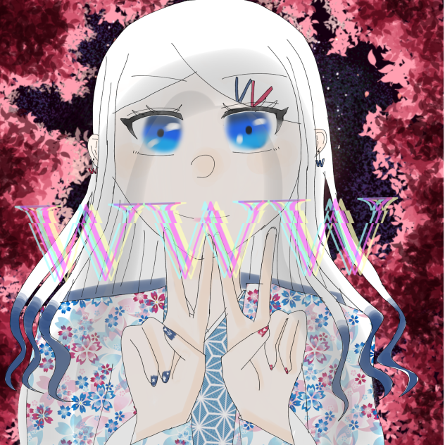 YouTubeのキャラで『WWW』