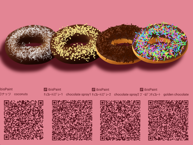 ﾄﾞｰﾅﾂﾄｯﾋﾟﾝｸﾞ　DonutToppings