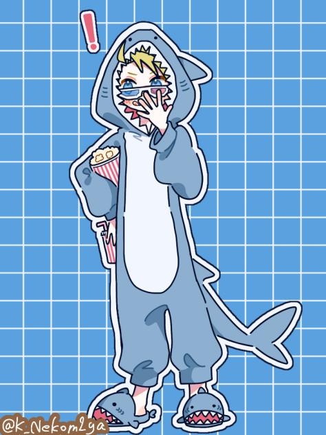 さめパジャマ