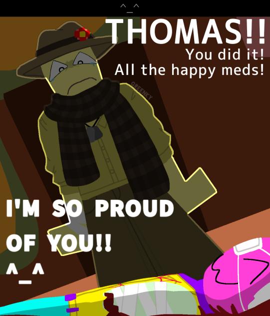 THOMAS!! You did it!