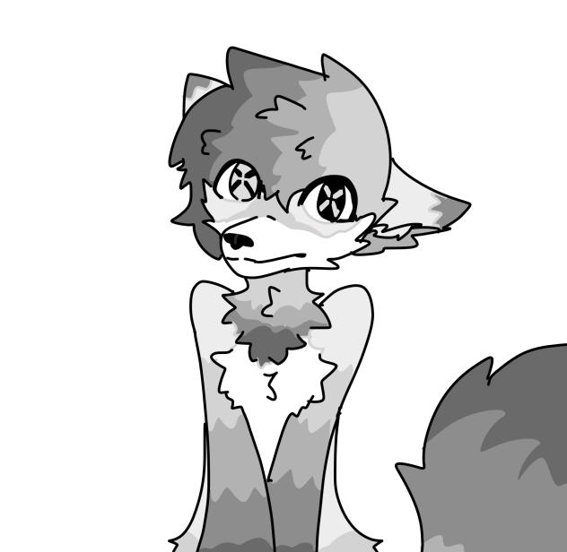 My new furry art style on my new fursona