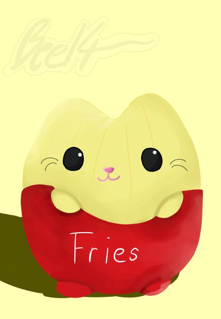 フライドポテト猫👁👄👁