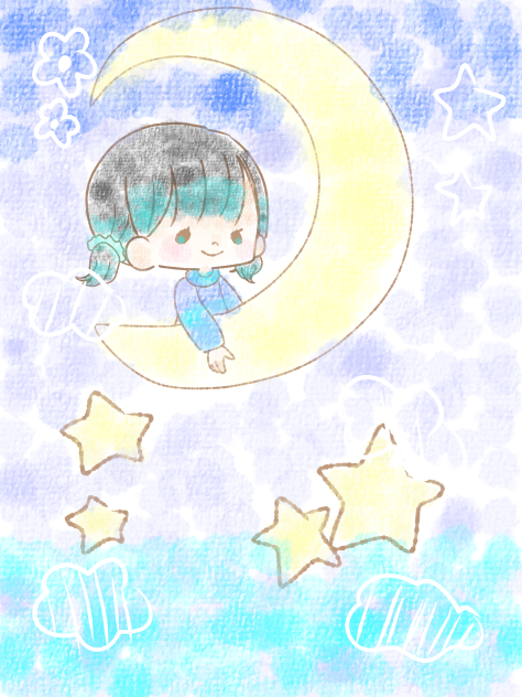 星空に一人で