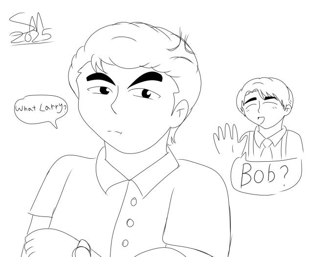 Bob Jackson and Larry Akimoto Sketch