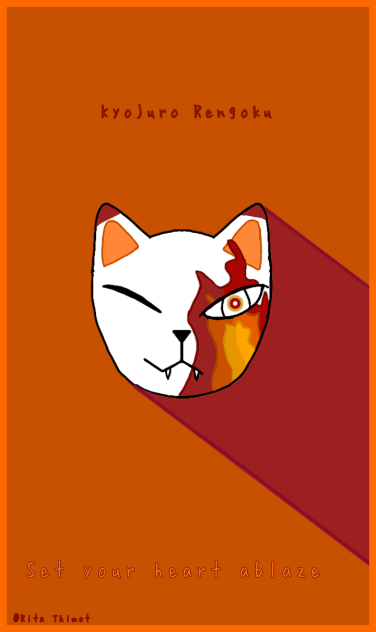 Warding Mask - Kyojuro Rengoku