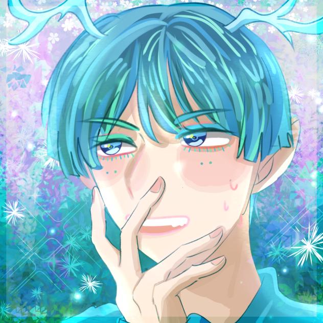 A mysterious creature!(A Deerkin)