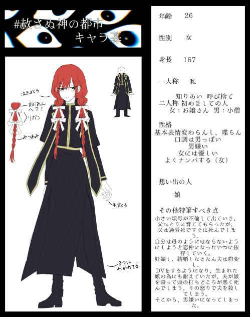 赦さぬ神の都市キャラ募