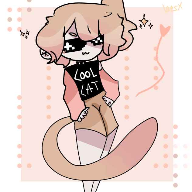Cool cat - ibisPaint