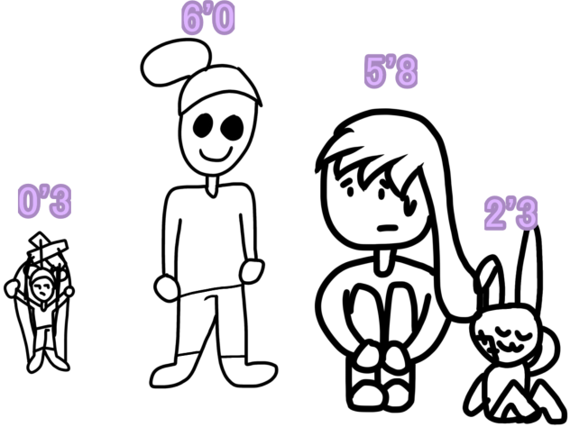 Refrence sheet for Nightmares & Dreams!