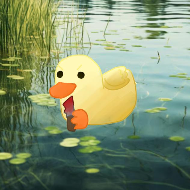Practice with finger (MURDER DUCKY!)