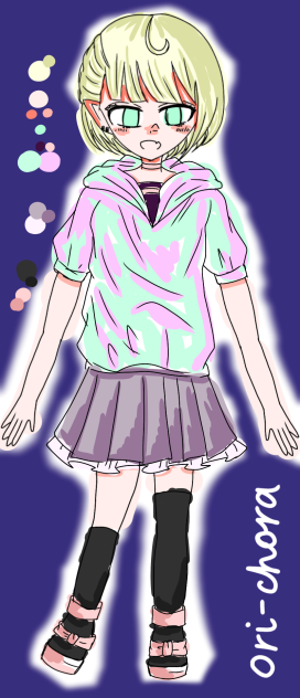 オリキャラデザイン