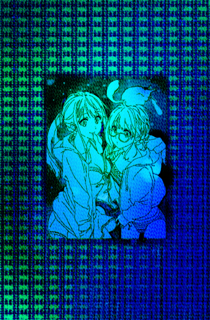 境界の彼方　線画お借りしました　