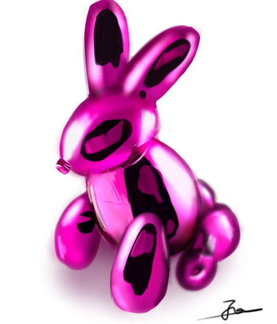rabbit baloon animal