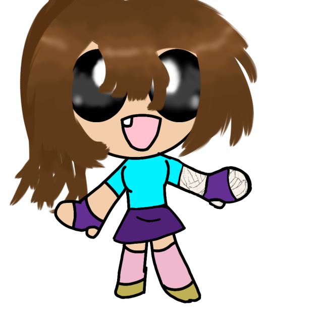 Chibi art of Echo but I made it... wrong