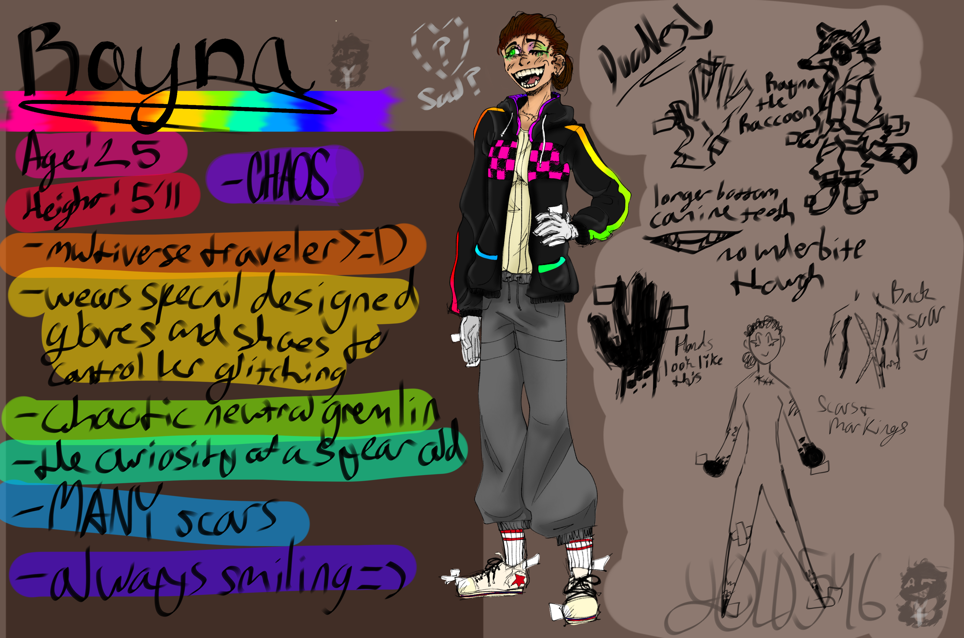 Rayna Ref Sheet - ibisPaint