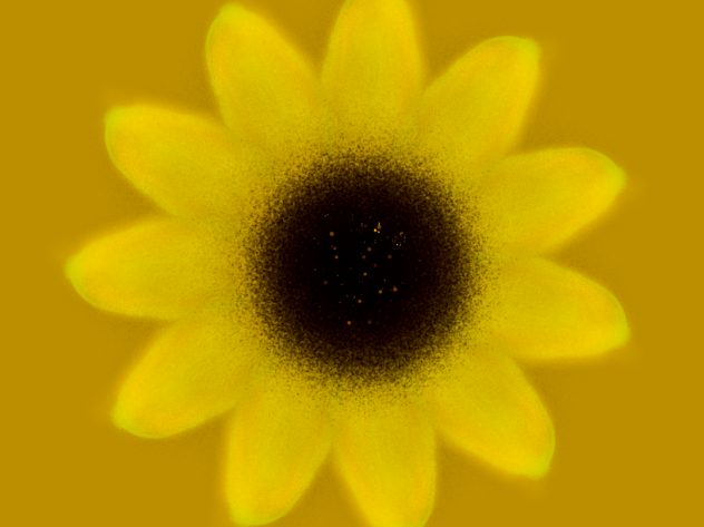 The sunflower - ibisPaint
