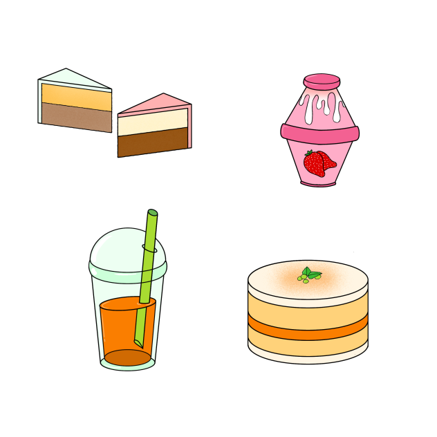 sweets stickers