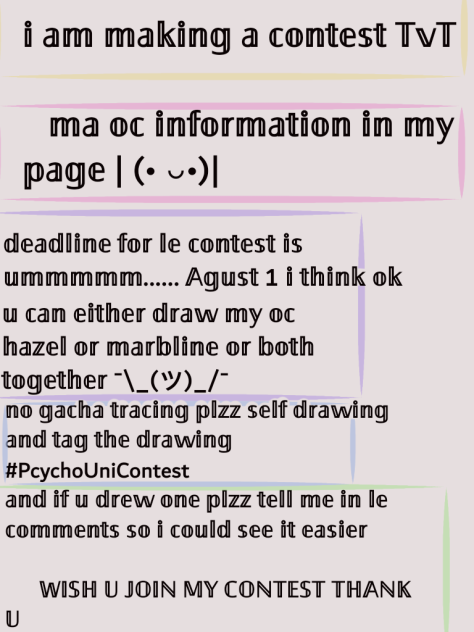 JOIN MA CONTEST ಠ_ಠಠ_ಠ - ibisPaint