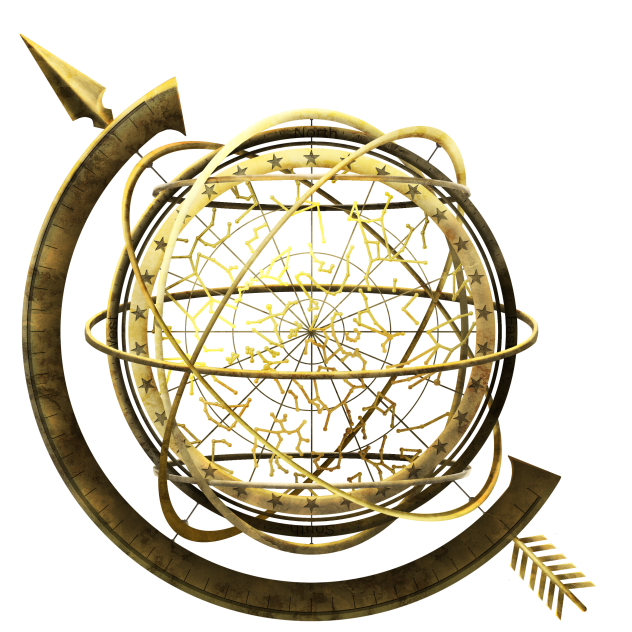 天球儀 夏の星座 全天