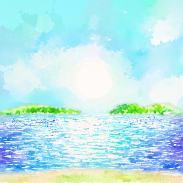 Beach time ;D - ibisPaint