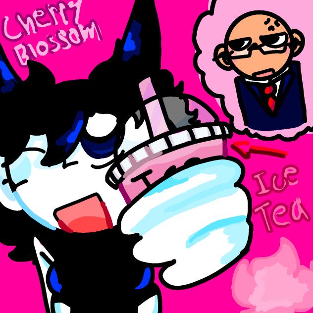 CHERRY BLOSSOM ICE TEA