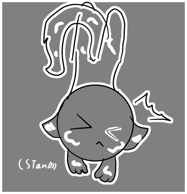 sad cat dance(p5) - ibisPaint
