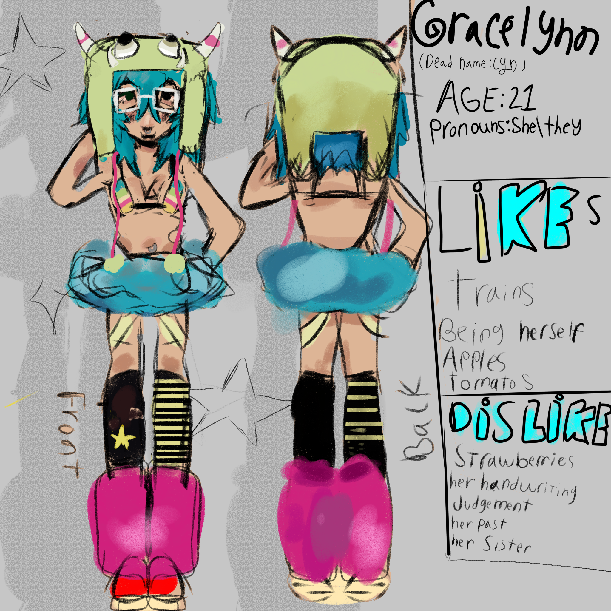 Reference sheet no.1 - ibisPaint