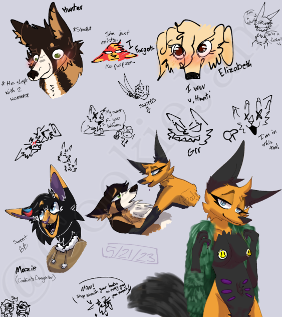 AU sketches bc I can 😇