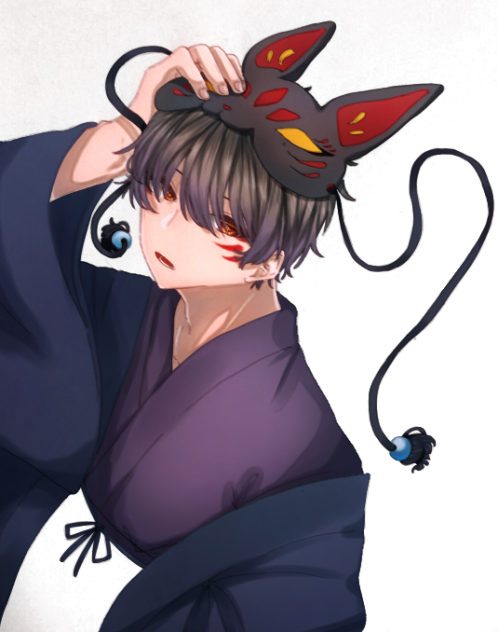 成長した兎面くん